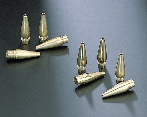 Small precision metal parts suitable for magnetic polishing trials