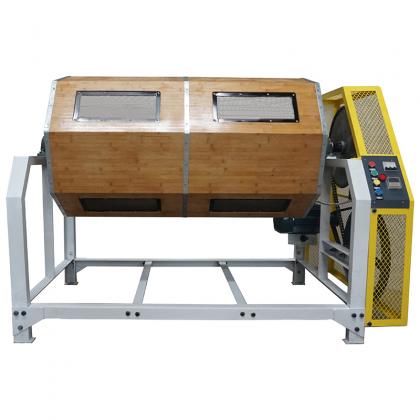 Wood Barrel Dry Polishing Machine