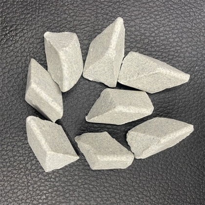 Brown Fused Alumina Angle Cut Triangle