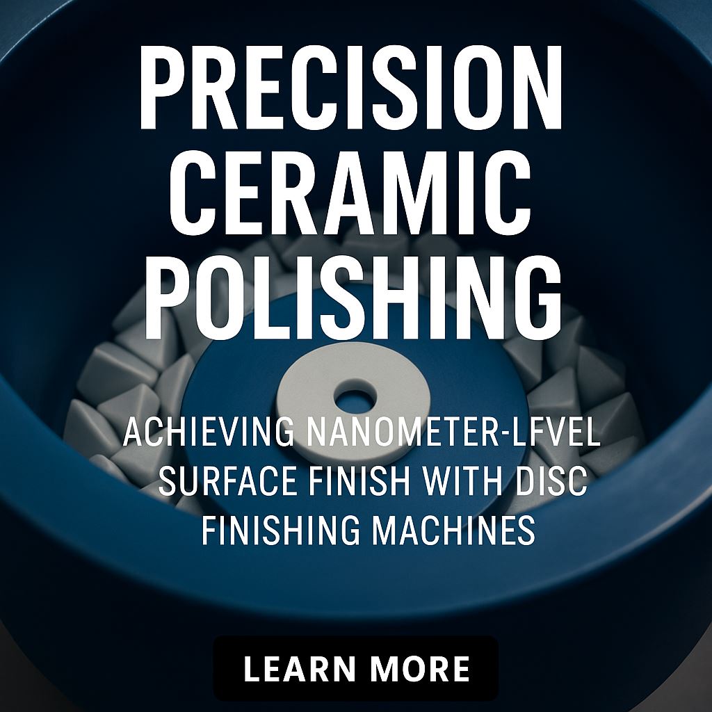 Precision Ceramic Polishing: Achieving Nanometer-Level Surface Finish with Disc Finishing Machines