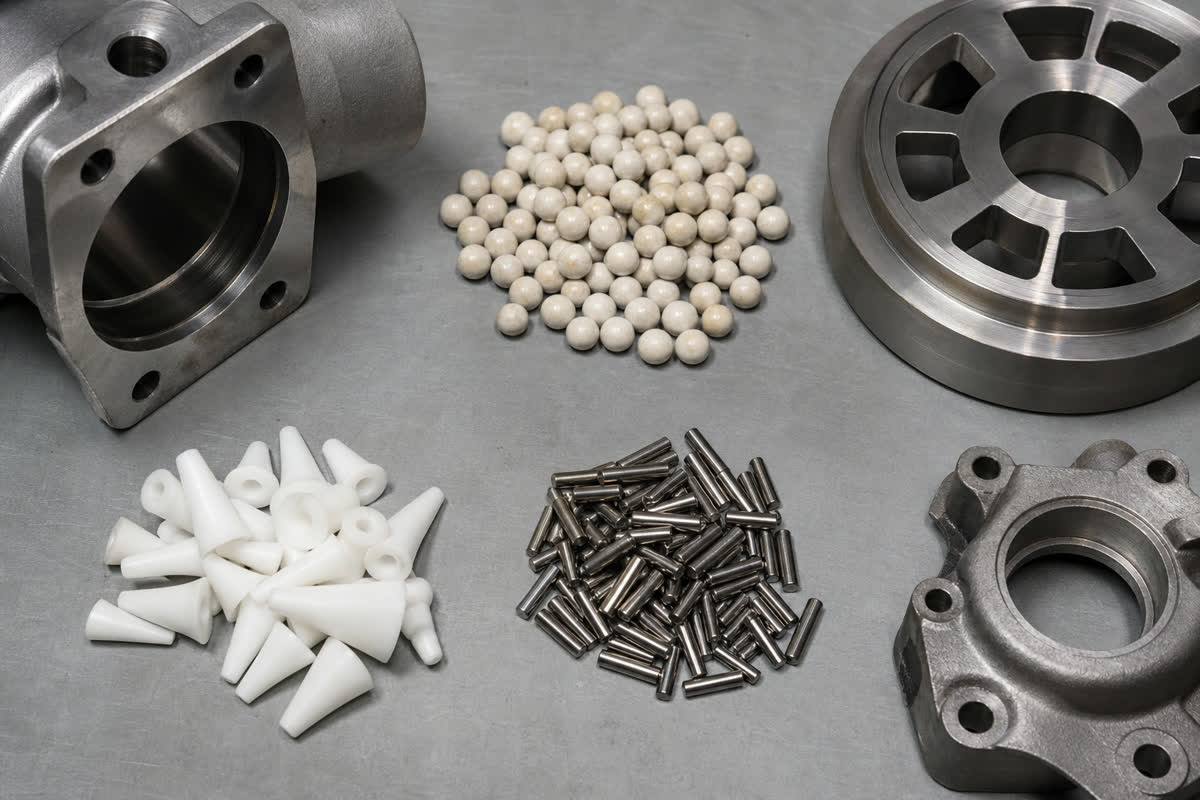 Ceramic Media Shape Guide: Cylinders, Triangles, Cones and Angle Cuts